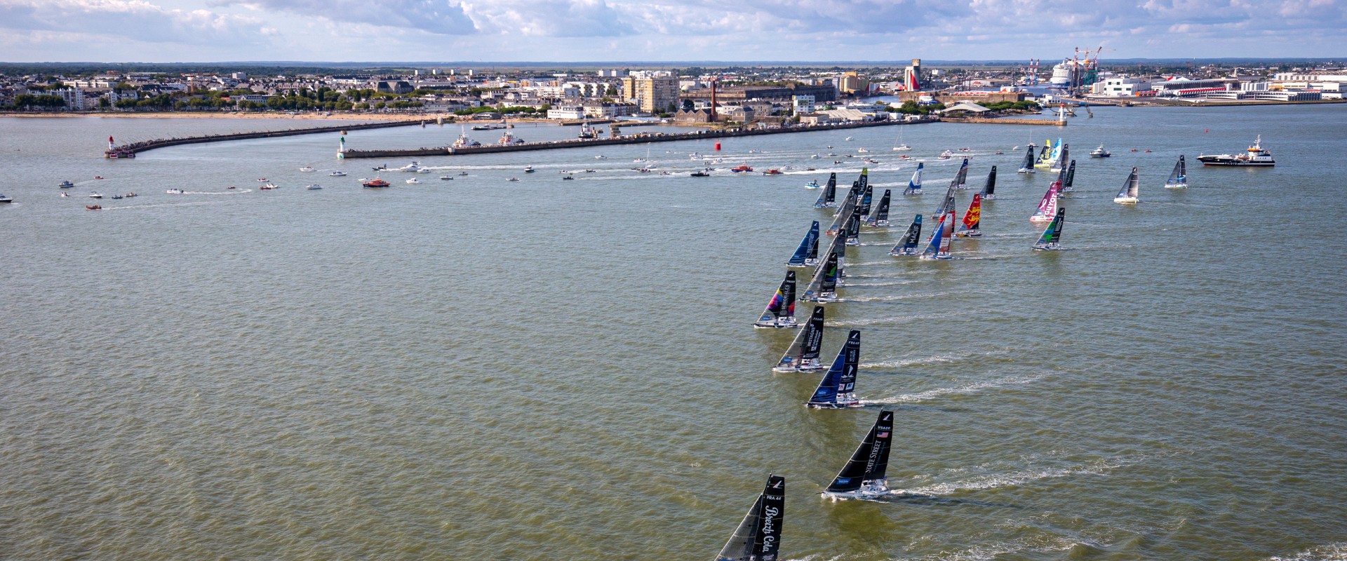 Top départ pour la Solitaire du Figaro !