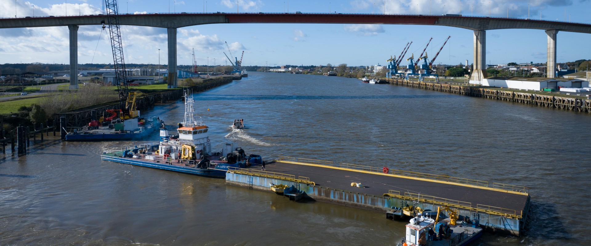 Maintenance Turnaround for the Cheviré Ro-Ro Pontoon in Saint Nazaire Maintenance Turnaround for the Cheviré Ro-Ro Pontoon in Saint Nazaire