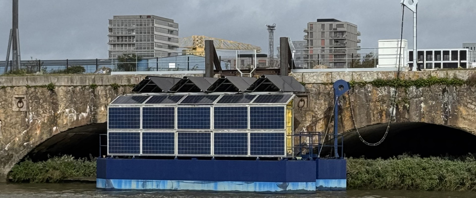 Inauguración del centro de datos flotante DENV-R en Nantes