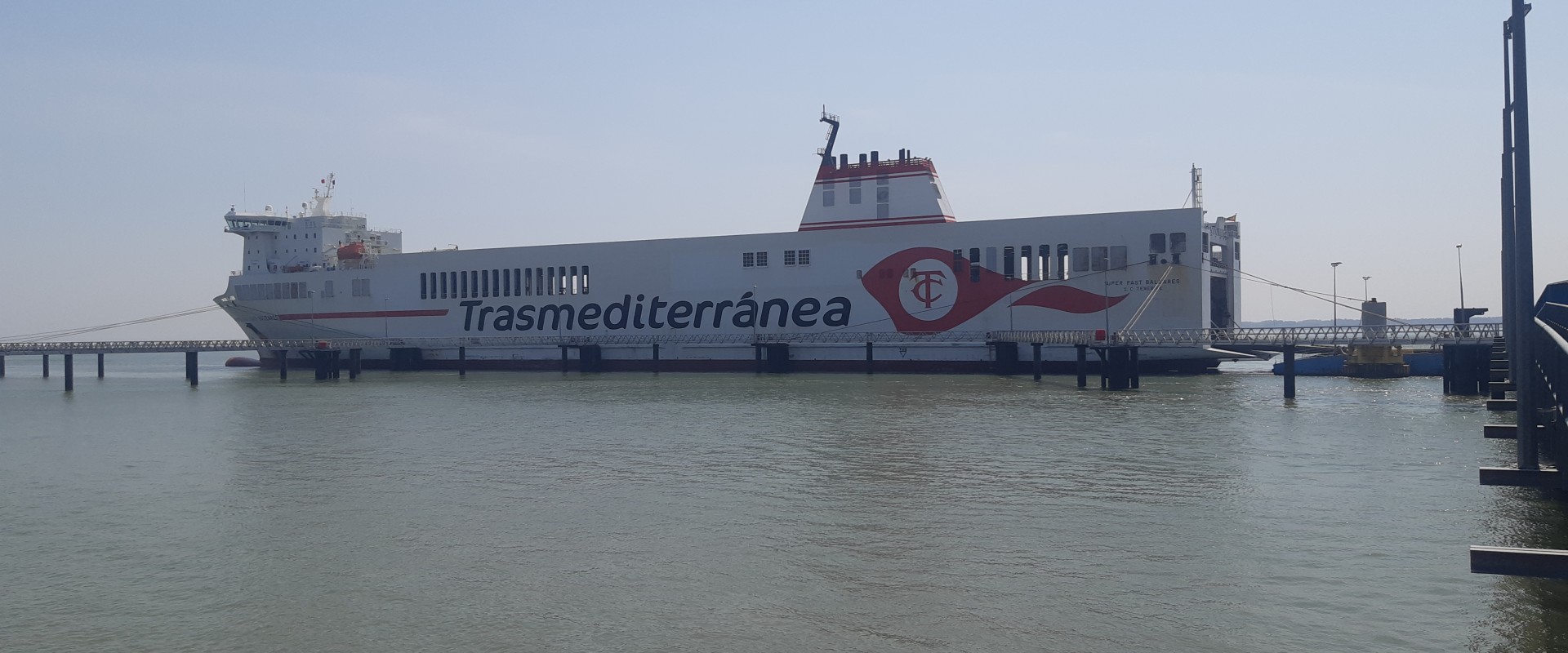 Escale record au terminal roulier de Montoir de Bretagne