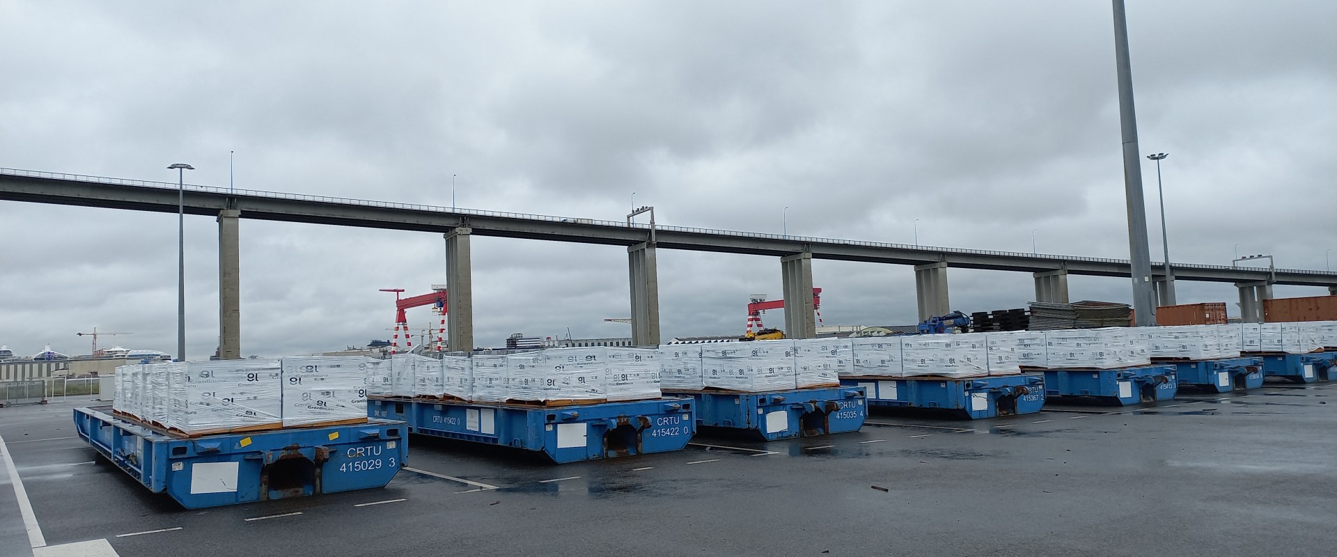 A Successful Sea-to-Rail Trial for Granite