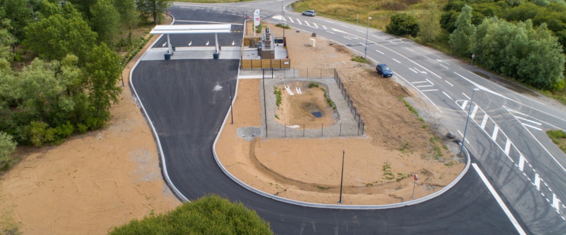 Ouverture d'une station GNC à Montoir de Bretagne